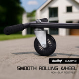 BULLET KART-X Hoverboard Seat Attachment, for 6.5' 8' 10' models, Adjustable Length Frame - Low Angle
