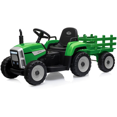 ROVO KIDS Electric Battery Operated Ride On Tractor Toy, Remote Control