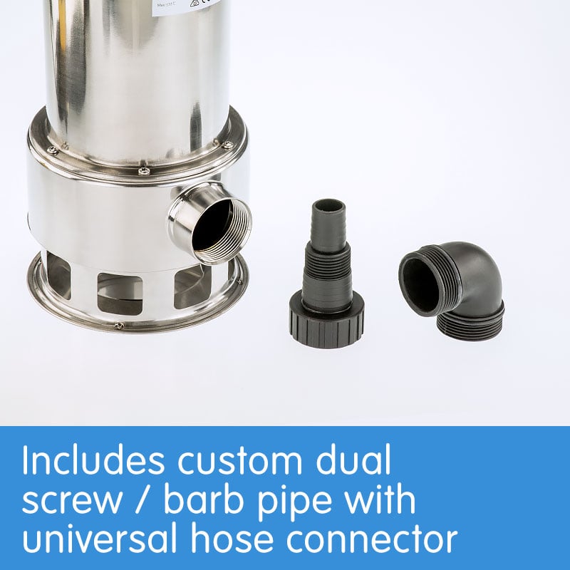HydroActive Submersible Dirty Water Pump - 1500W