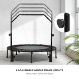 Mazam 48" Trampoline Round Fitness Rebounder Handrail