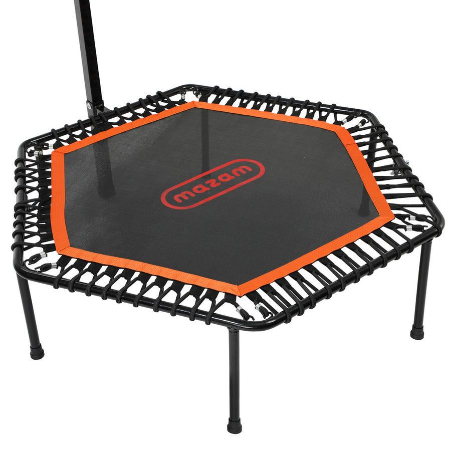 Mazam Trampoline Rebounder Fitness Adjustable Handrail 50 Inch