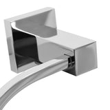 Towel Ring Holder Brass Bathroom Accessories Chrome - Side View