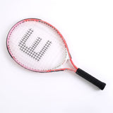 Title Everfit 23 Inch Tennis Racket Lightweight 200g for Adult and Junior Players Pink - Side View
