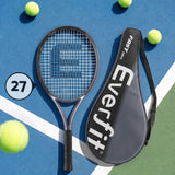 Everfit 27 Inch Tennis Racket Lightweight Racquet for Beginner Adult Players Black - Extra Image