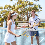Everfit 27 Inch Tennis Racket Lightweight Racquet for Beginner Adult Players - Low Angle
