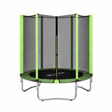Everfit 6FT Kids Trampoline Round Rebounder with Enclosure Net Green - Extra Image