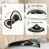 Everfit 40inch Fitness Foldable Trampoline Jumping Rebounder Home Gym Handrail - Rear View