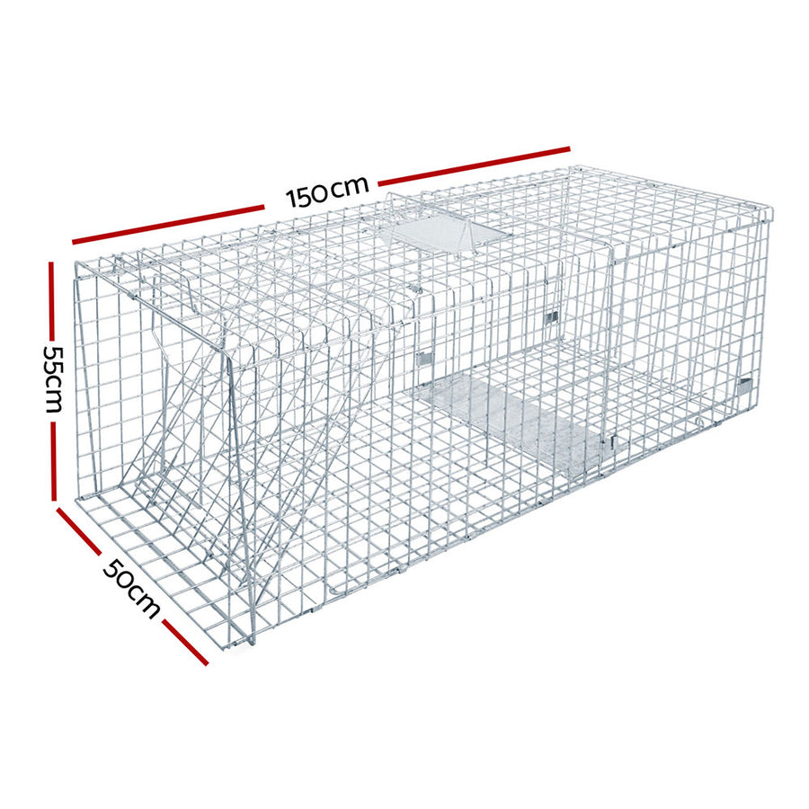 Gardeon Animal Trap Cage Possum 150x50cm, image 2