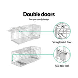 Gardeon Animal Trap Cage Possum 150x50cm - Top-Down View