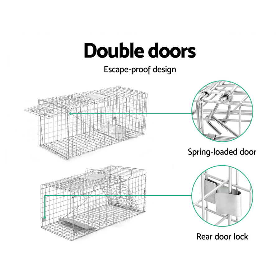 Gardeon Animal Trap Cage Possum 150x50cm, image 4
