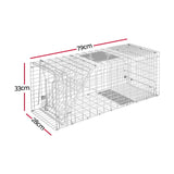 Gardeon Animal Trap Cage Possum 79x28cm - Front View