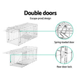 Gardeon Animal Trap Cage Possum 94x34cm - Top-Down View