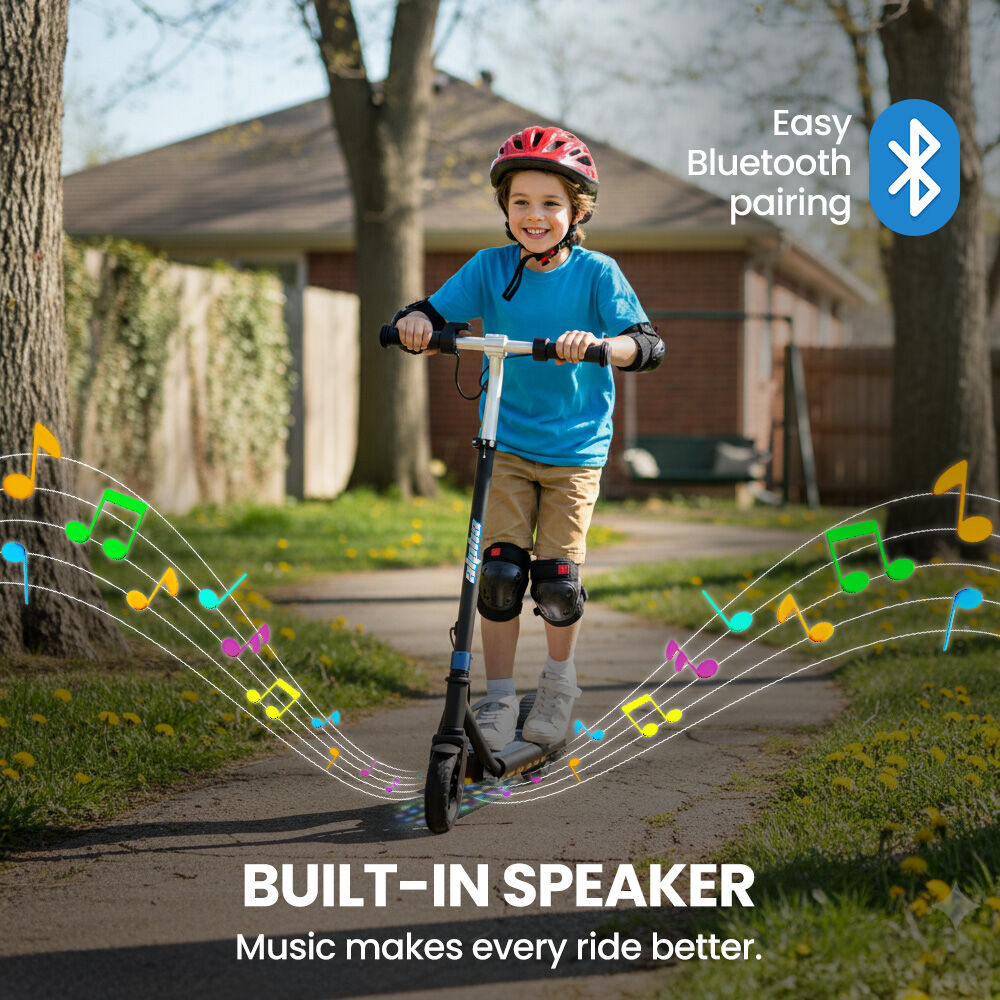 ALPHA Edge Electric Scooter Kids/Teens, 16km/h Max, Adjustable Height, UL Certified, AU Compliant, D