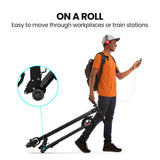 ALPHA Peak 300W 10Ah Electric Scooter, Suspension, for Adults or Teens, Black - Extra Image