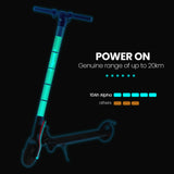 ALPHA Peak 300W 10Ah Electric Scooter, Suspension, for Adults or Teens, White