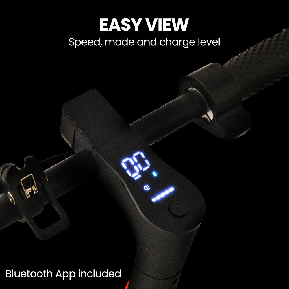 ALPHA Urban 10 Electric Scooter, 35km/h, Suspension, 35km Range, 10-Inch Wheels, Brushless Motor, Free APP, Motorised Commuter eScooter for Adults,