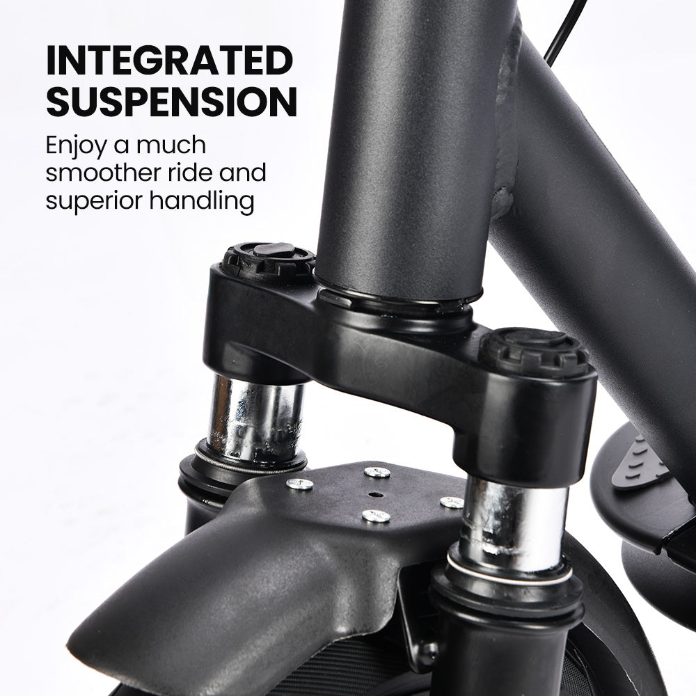 ALPHA Urban 10 Electric Scooter, 35km/h, Suspension, 35km Range, 10-Inch Wheels, Brushless Motor, Free APP, Motorised Commuter eScooter for Adults,