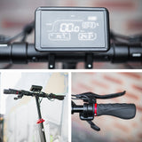 VALK Fusion 5 Electric Scooter, 500W, AU Compliant, 48V 13Ah Lithium, 50km Range, 40km/h, Quad Shocks, 10 inch Tyres - Top-Down View