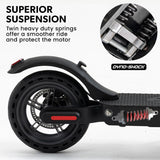 VALK Synergy 5 Electric Scooter, 400W, AU Compliant, Motorised eScooter for Adults, Black