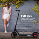 VALK Synergy 7 Electric Scooter, 500W 15Ah, AU Compliant, Motorised eScooter for Adults, Black/Red