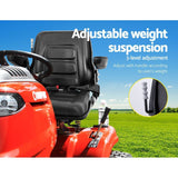 Giantz Tractor Seat Forklift Excavator Universal Suspension Armrest Truck Chair - Top-Down View