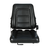 Universal Adjustable Heavy-Duty Seat for Tractors, Forklifts, and Excavators - Side View