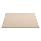Artiss Tatami Mat Floor Mattress 3cm Thick Futon Mattresses Mellow Mat Rugs Living Room Beige - Top-Down View