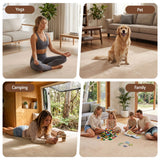 Artiss Tatami Mat Floor Mattress 3cm Thick Futon Mattresses Mellow Mat Rugs Living Room Beige - Extra Image