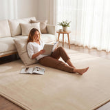 Artiss Tatami Mat Floor Mattress 3cm Thick Futon Mattresses Mellow Mat Rugs Living Room Beige - Extra Image