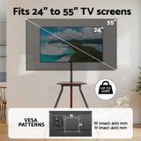 Artiss TV Stand Wooden Tray 24-55