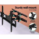 Artiss Full Motion TV Wall Mount Bracket for 23-55 Screens with Dual Strong Arms - 45-Degree Angle