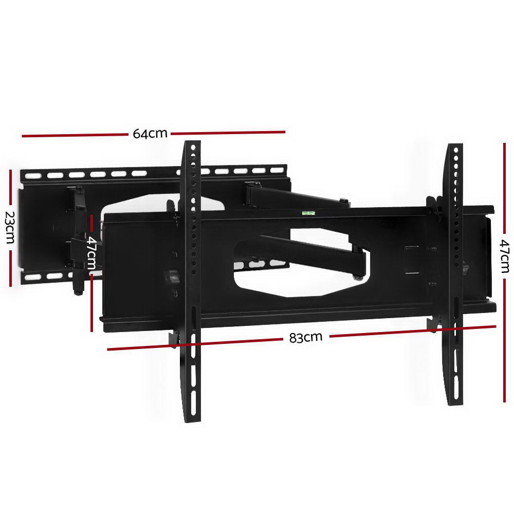 Artiss Full Motion TV Wall Mount for 32-80 Screens - Heavy-Duty Dual Arm Bracket