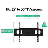 Artiss Full Motion TV Wall Mount Bracket for 32 to 70 LED LCD Screens with Strong Triple Arms