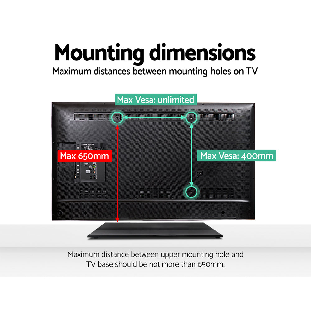 Artiss TV Stand Mount Bracket for 32-65 Universal Pedestal Tabletop Desktop