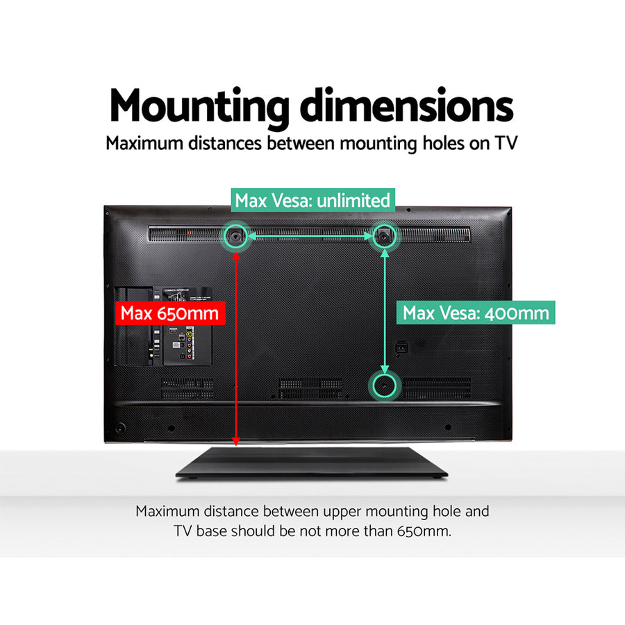 Artiss TV Stand Mount Bracket for 32-65 Universal Pedestal Tabletop Desktop
