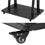 Artiss Mobile TV Stand for 32-75 TVs - Close-Up Angle