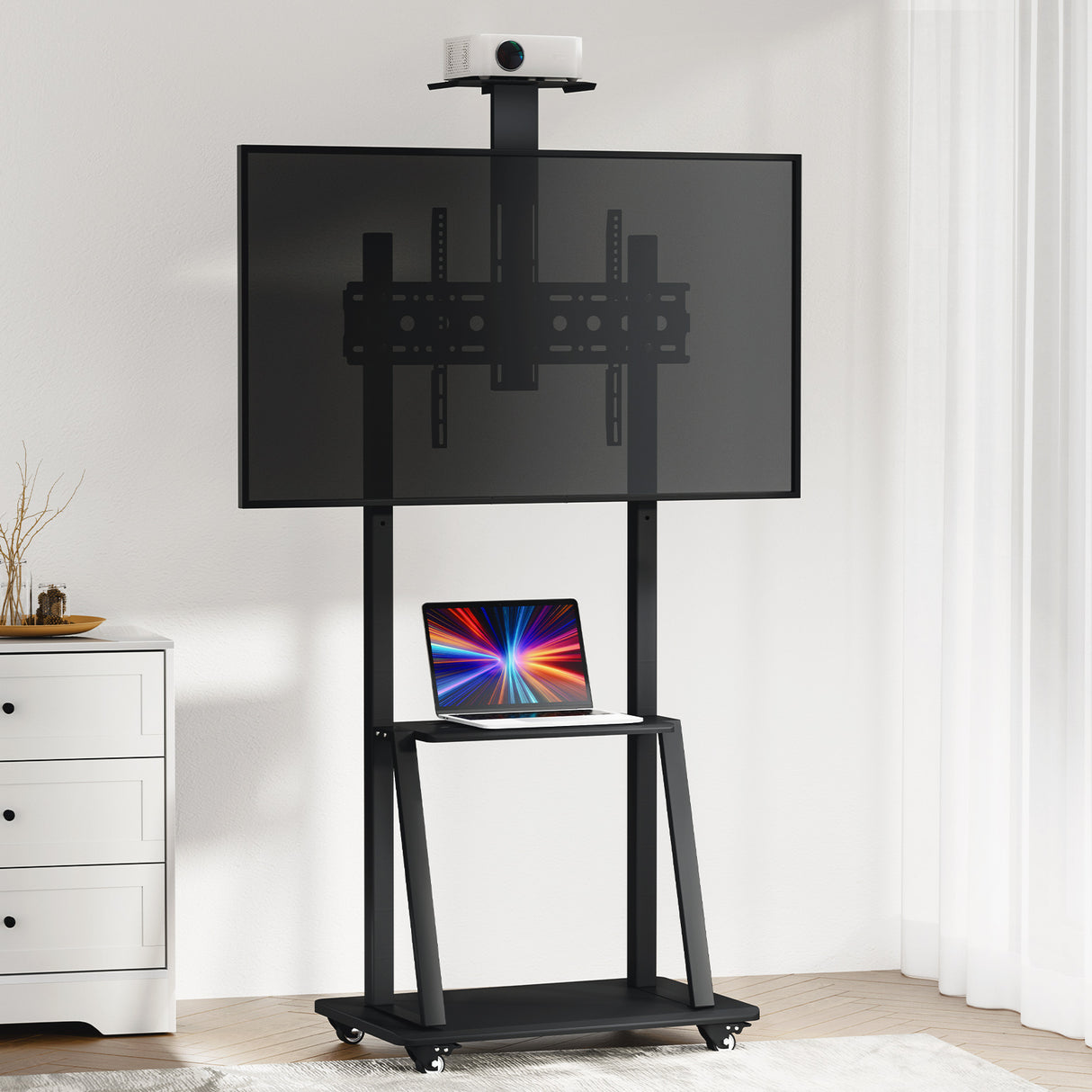 Artiss Mobile TV Stand for 32-75 TVs