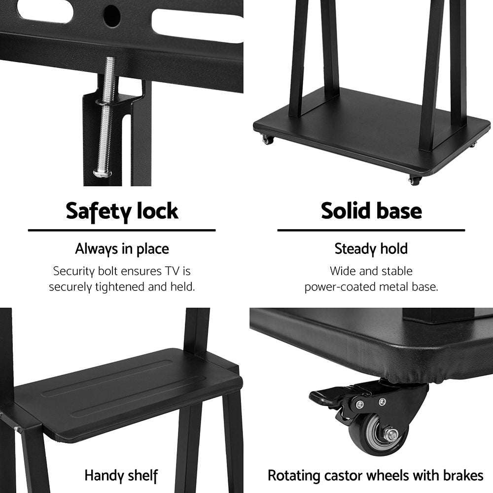 Artiss Mobile TV Stand for 32-75 TVs