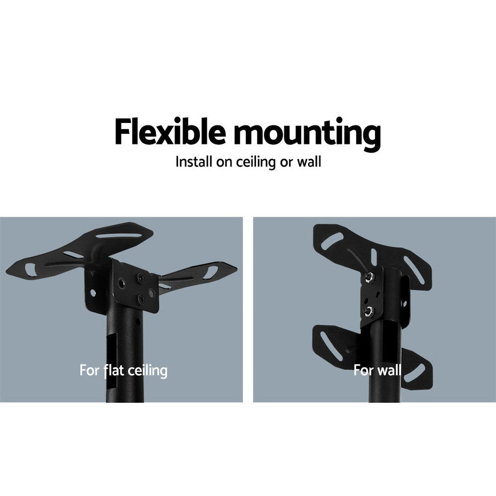 Artiss Full Motion Ceiling & Wall Mount Bracket for 32-75 LED LCD TVs