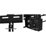 Artiss Full Motion Ceiling & Wall Mount Bracket for 32-75 LED LCD TVs - Rear View