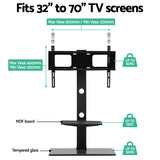 Artiss TV Stand Mount Bracket for 32-70 LED LCD 2 Tiers Storage Floor Shelf - Rear View