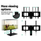 Artiss Swivel Tabletop TV Stand Mount for 32-70 LED LCD Plasma Screens - Side View