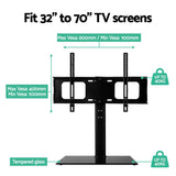 Artiss Swivel Tabletop TV Stand Mount for 32-70 LED LCD Plasma Screens