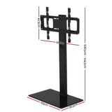 Artiss TV Stand Mount Bracket for 32-70 LED LCD Glass Storage Floor Shelf - Top-Down View