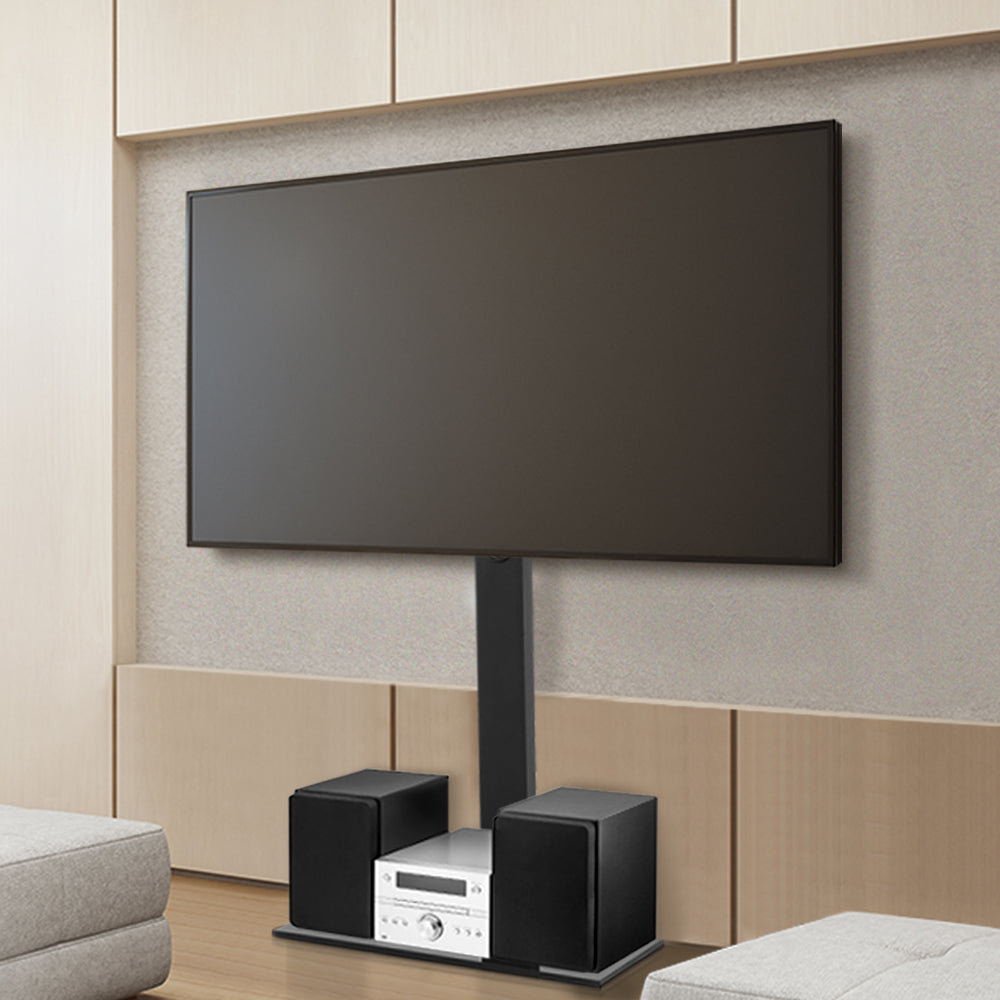 Artiss TV Stand Mount Bracket for 32-70 LED LCD Glass Storage Floor Shelf