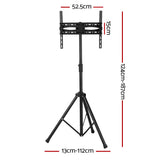 Artiss TV Stand Mount Bracket for 32-70 LED LCD Tripod Floor Shelf Universal - Front View