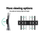 Universal Tilt TV Wall Mount for 32-70 LED LCD Screens - Slim Low Profile Bracket