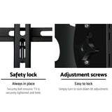 Universal Tilt TV Wall Mount for 32-70 LED LCD Screens - Slim Low Profile Bracket