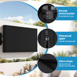 Artiss 55-58 Inch TV Cover Waterproof Outdoor Patio Flat Television Protector - Extra Image