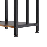 3 Tier Towel Rack Rail Freestanding Holder Bathroom Organizer Laundry Drying Bar - Top-Down View
